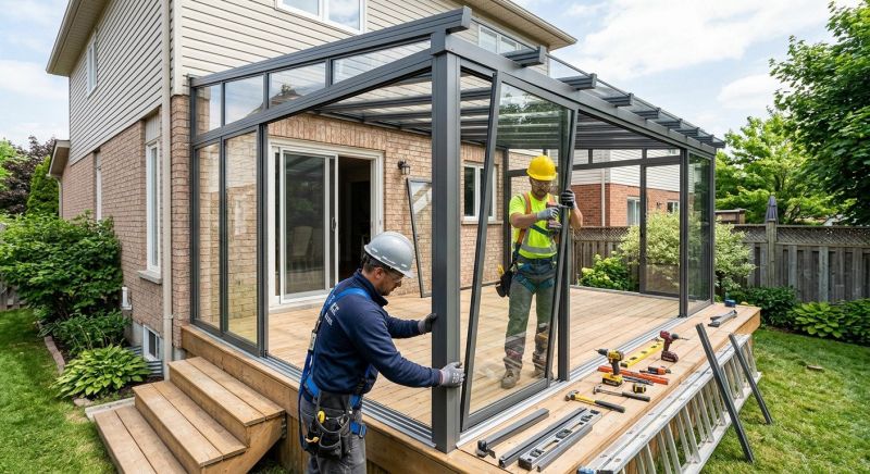 Patio Enclosure Installation in Knoxville, TN