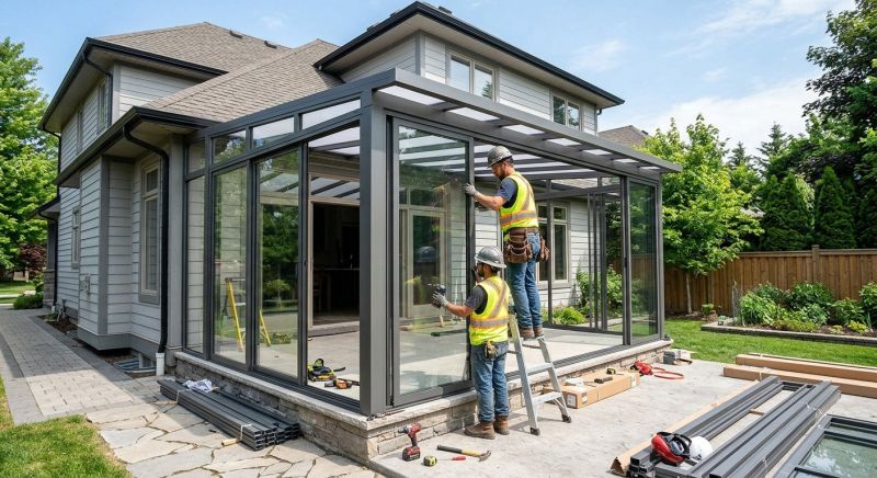 Enclosed Patio Installation in Cincinnati, OH
