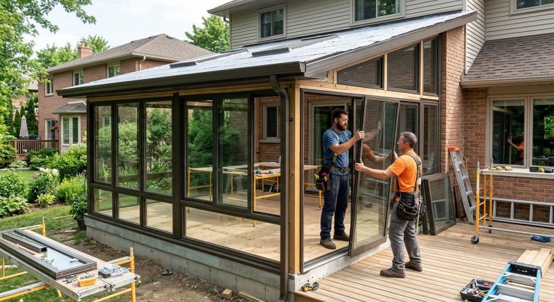 Patio Enclosure Installation in Longmont, CO