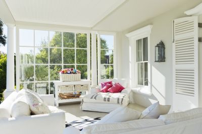 Contemporary Sunroom Interior