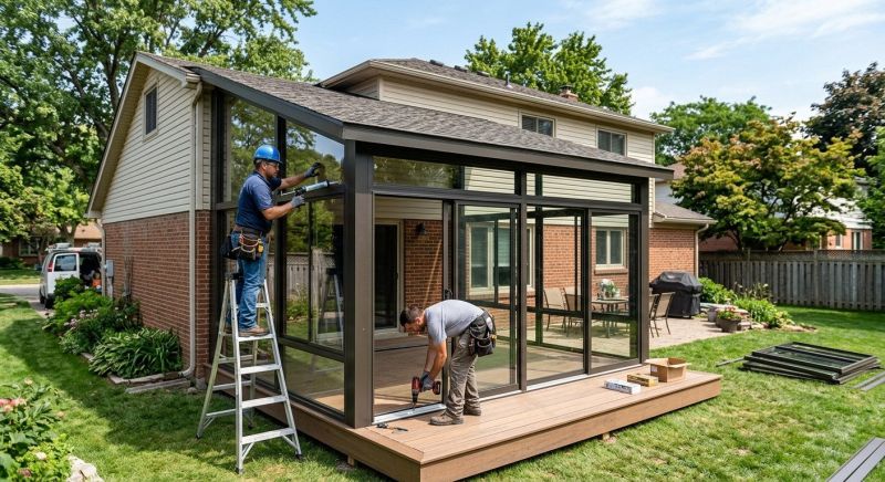 Sunroom Construction in Knoxville, TN